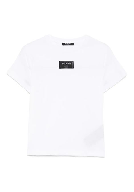 T-shirt con applicazione BALMAIN KIDS | BX8P81 Z3186100